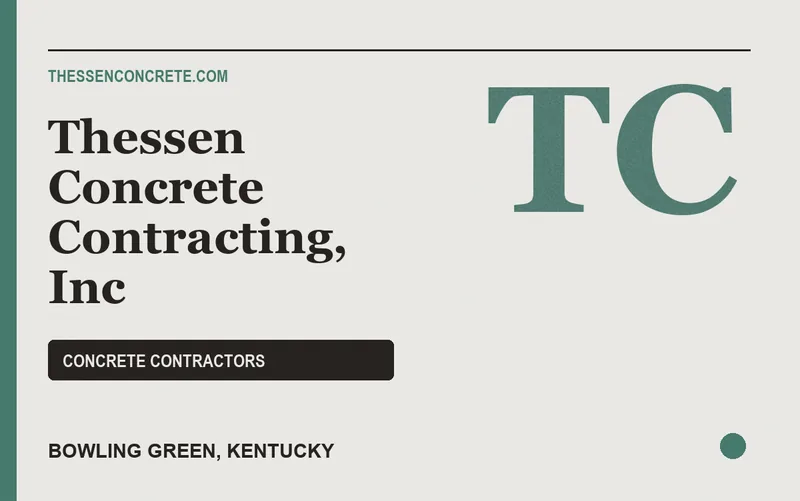 Thessen Concrete Contracting, Inc in Bowling Green, Kentucky