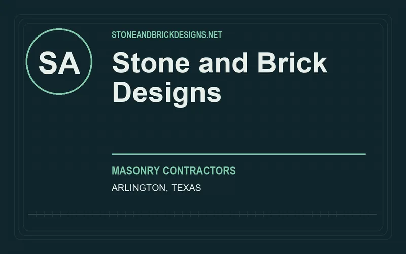 Stone and Brick Designs in Arlington, Texas