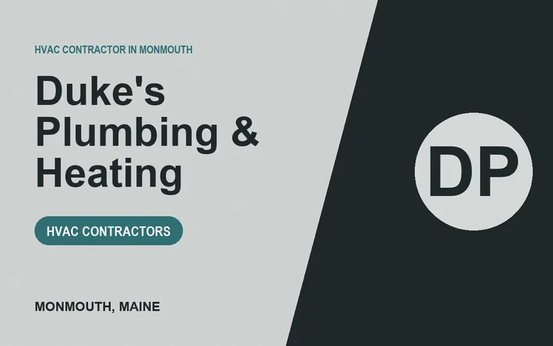 Duke's Plumbing & Heating in Monmouth, Maine