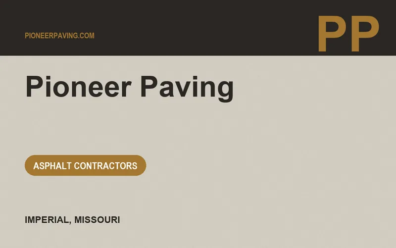 Pioneer Paving in Imperial, Missouri