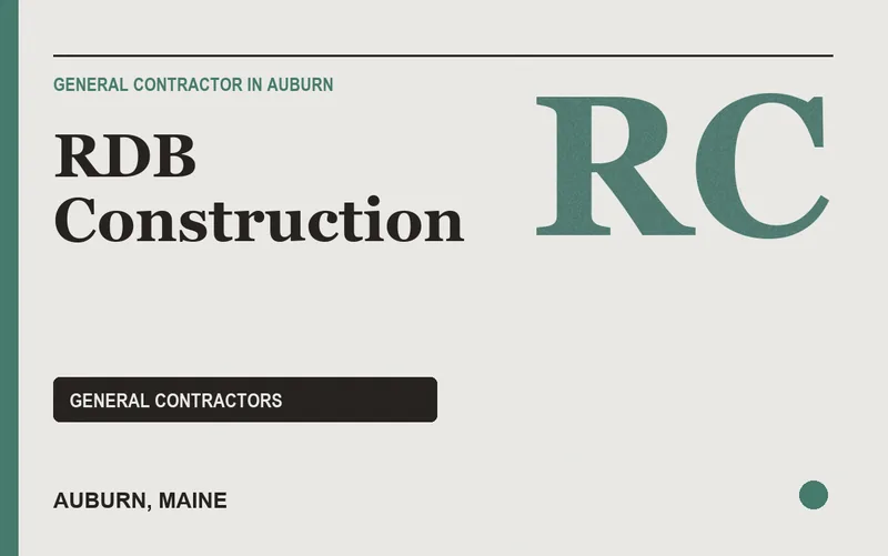 RDB Construction in Auburn, Maine