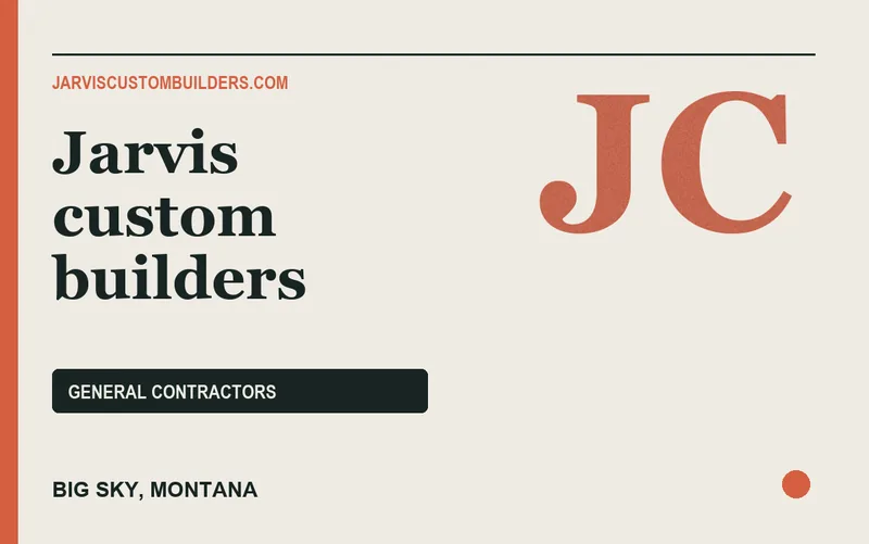 Jarvis custom builders in Big Sky, Montana