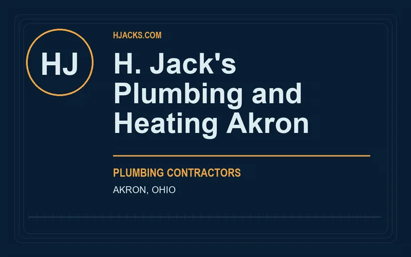 H. Jack's Plumbing and Heating Akron in Akron, Ohio