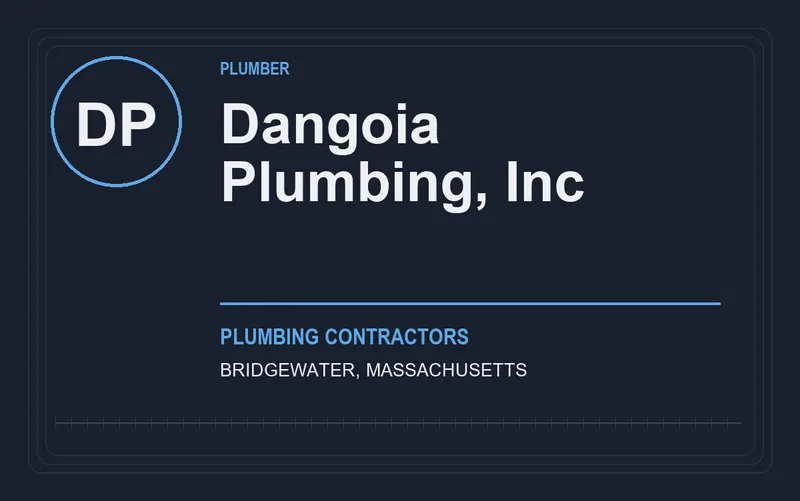 Dangoia Plumbing, Inc in Bridgewater, Massachusetts