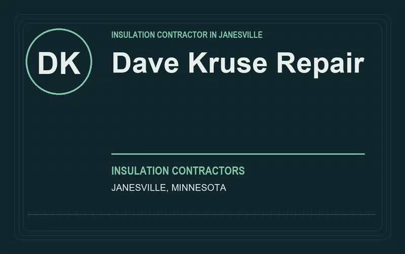 Dave Kruse Repair in Janesville, Minnesota