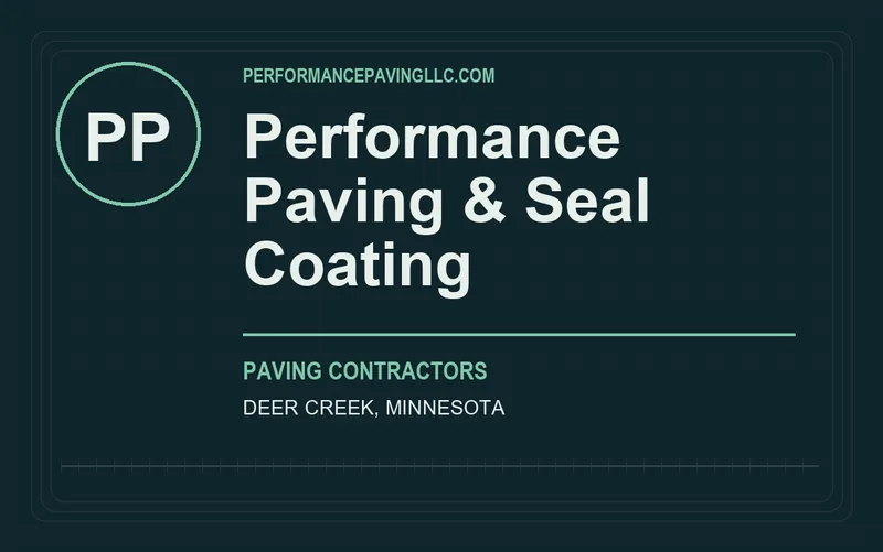 Performance Paving & Seal Coating in Deer Creek, Minnesota