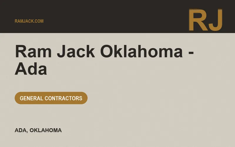 Ram Jack Oklahoma - Ada in Ada, Oklahoma