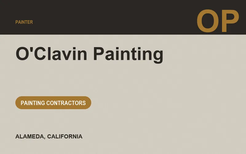 O'Clavin Painting in Alameda, California