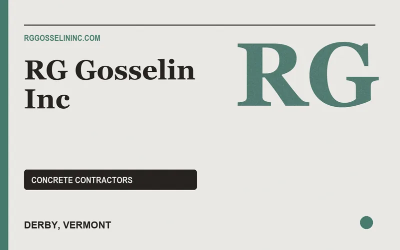 RG Gosselin Inc in Derby, Vermont