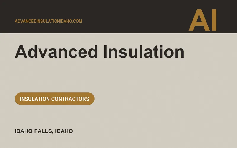 Advanced Insulation in Idaho Falls, Idaho