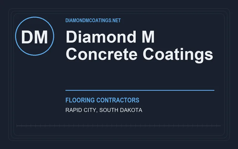 Diamond M Concrete Coatings in Rapid City, South Dakota