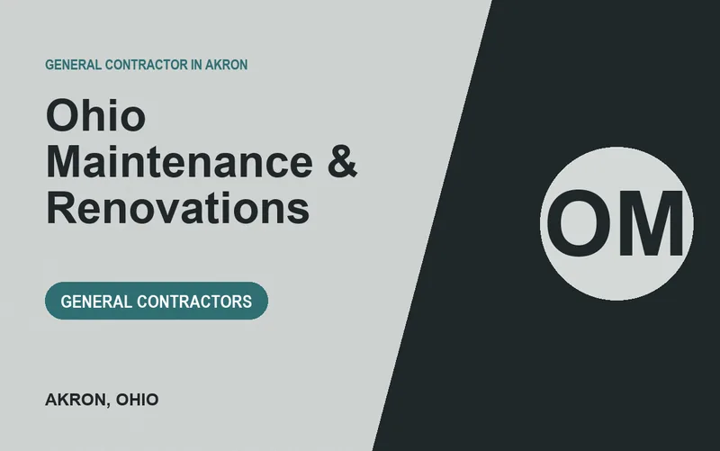 Ohio Maintenance & Renovations in Akron, Ohio