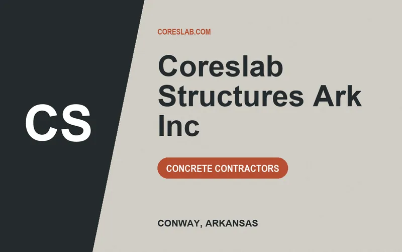 Coreslab Structures Ark Inc in Conway, Arkansas