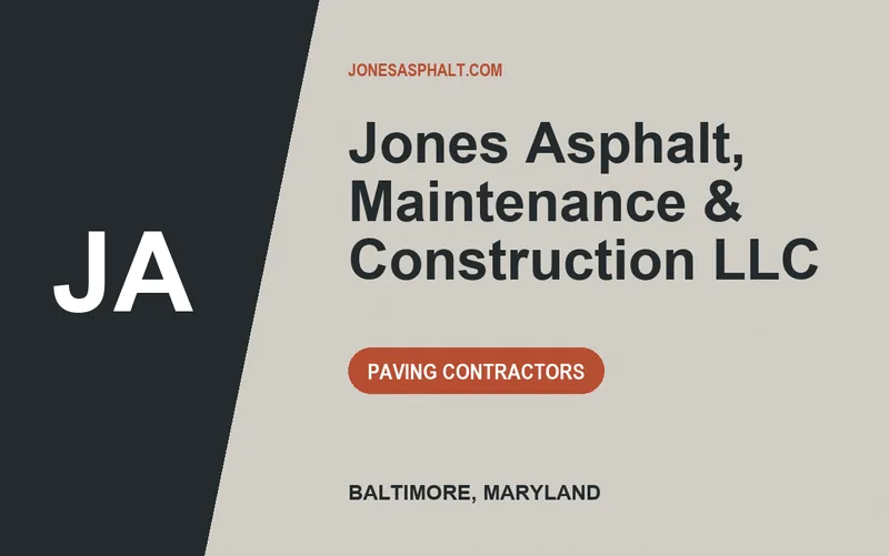 Jones Asphalt, Maintenance & Construction LLC in Baltimore, Maryland