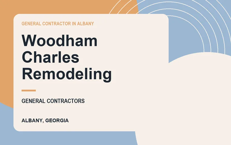 Woodham Charles Remodeling in Albany, Georgia