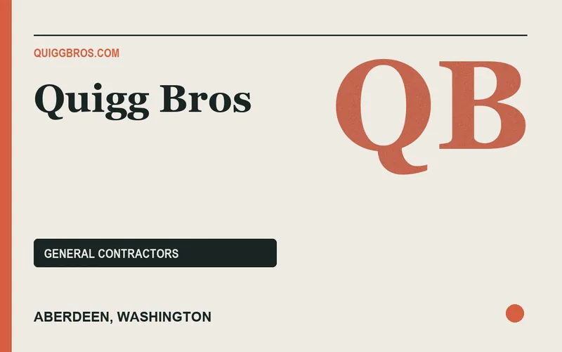 Quigg Bros in Aberdeen, Washington