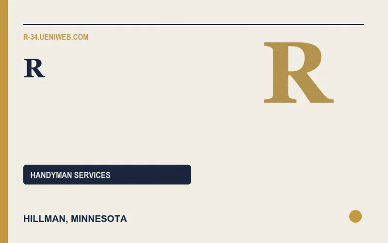 R in Hillman, Minnesota