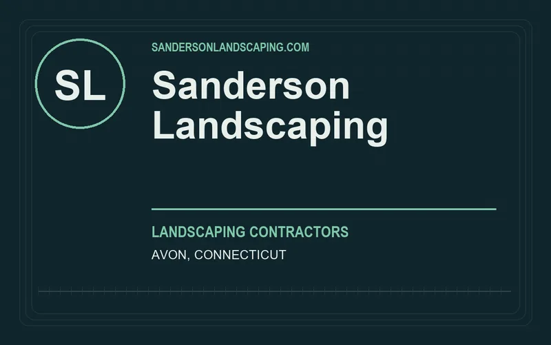 Sanderson Landscaping in Avon, Connecticut