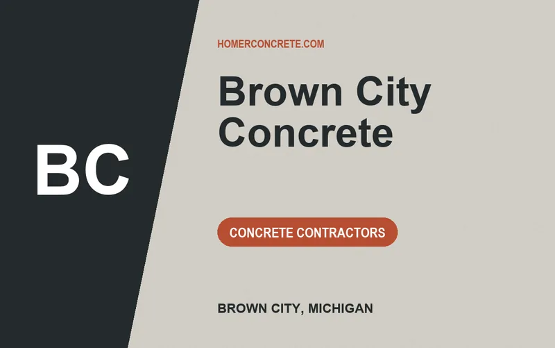 Brown City Concrete in Brown City, Michigan