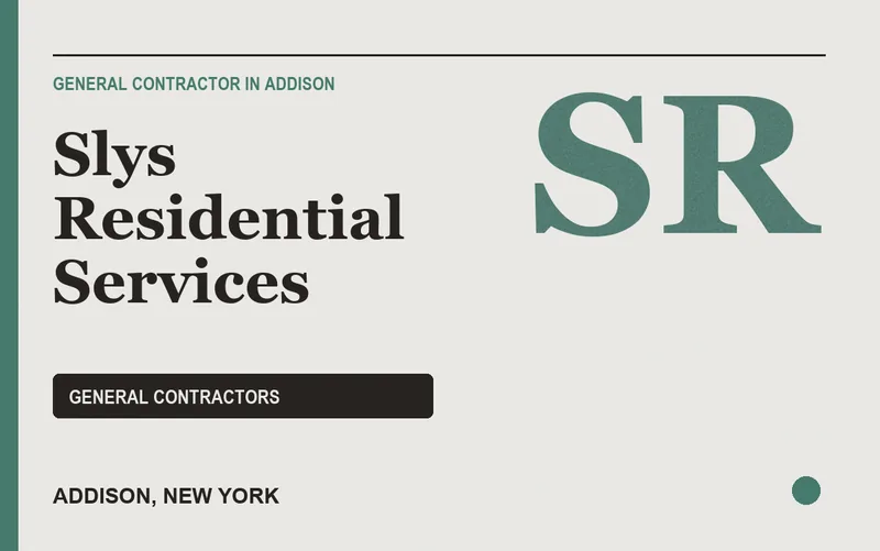 Slys Residential Services in Addison, New York