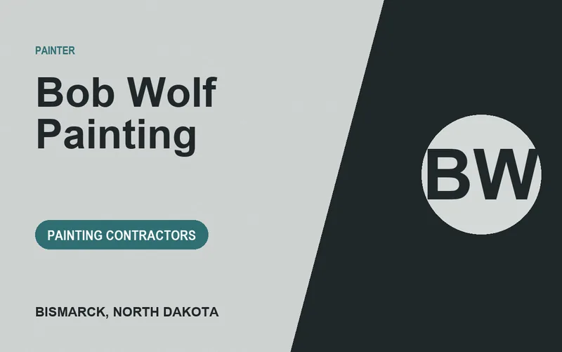 Bob Wolf Painting in Bismarck, North Dakota