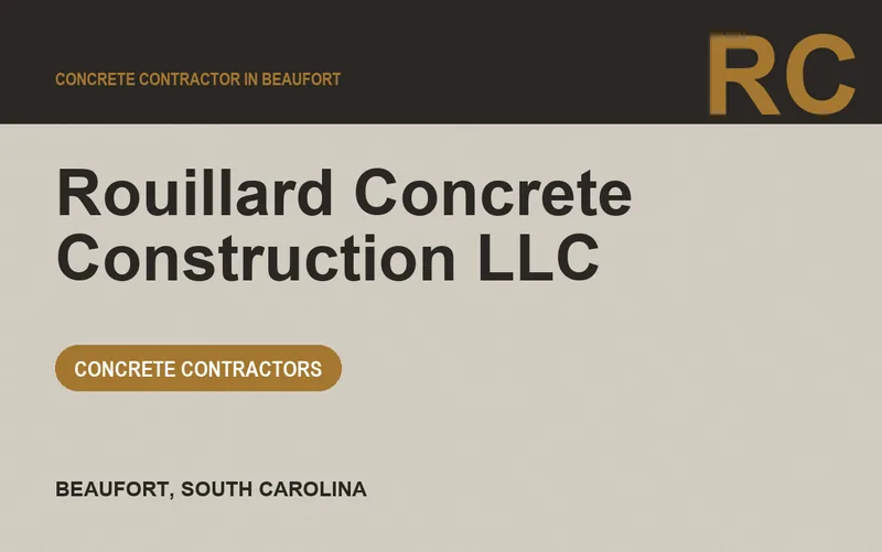 Rouillard Concrete Construction Llc in Beaufort, South Carolina