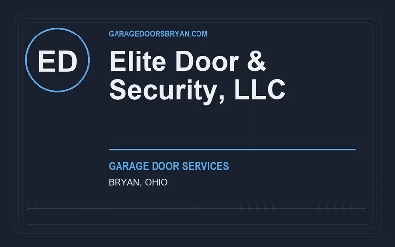 Elite Door & Security, LLC in Bryan, Ohio