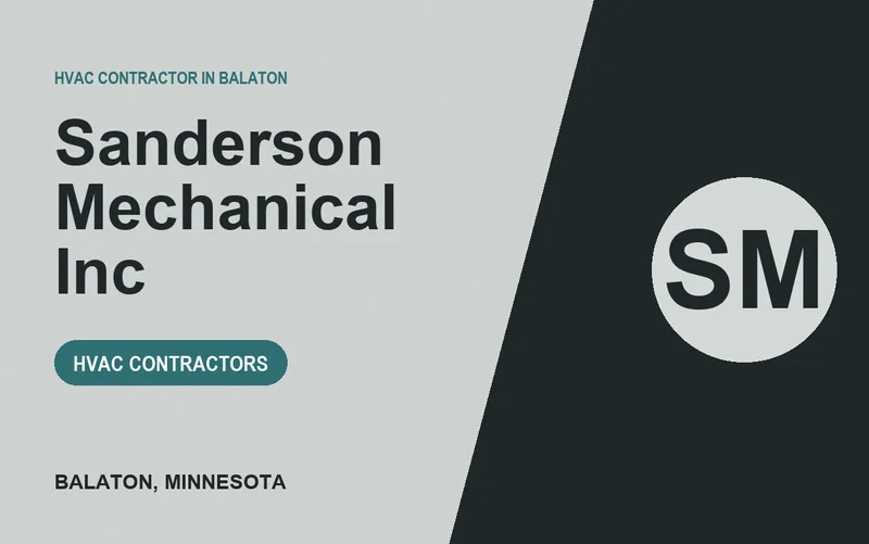 Sanderson Mechanical Inc in Balaton, Minnesota