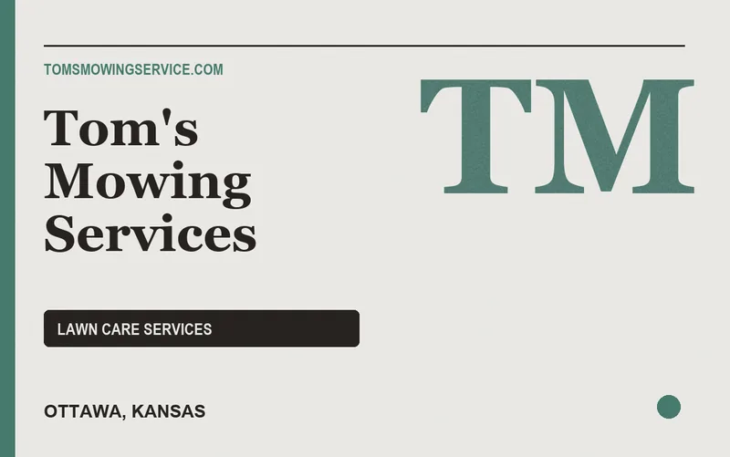 Tom's Mowing Services in Ottawa, Kansas