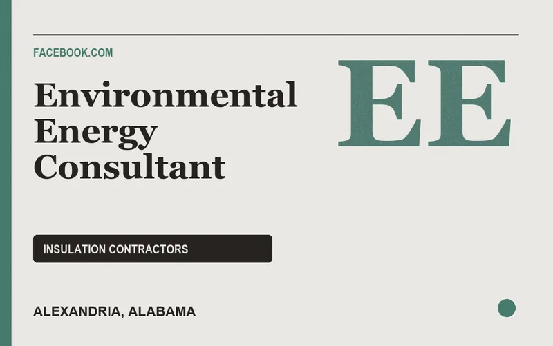 Environmental Energy Consultant in Alexandria, Alabama