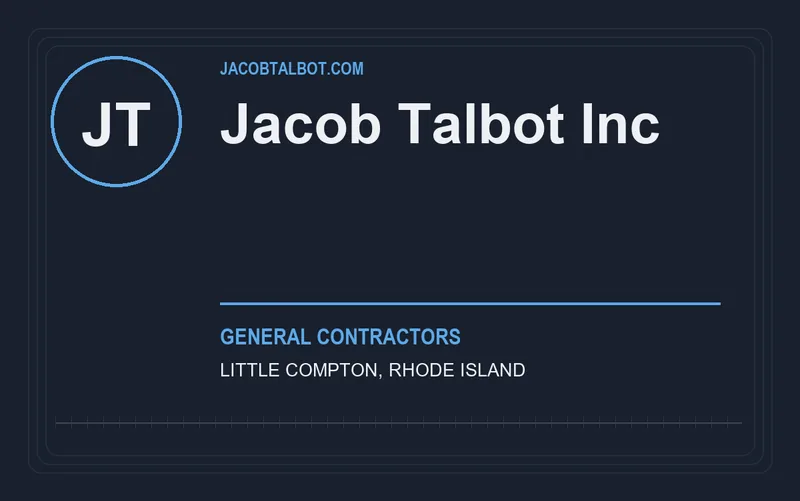 Jacob Talbot Inc in Little Compton, Rhode Island