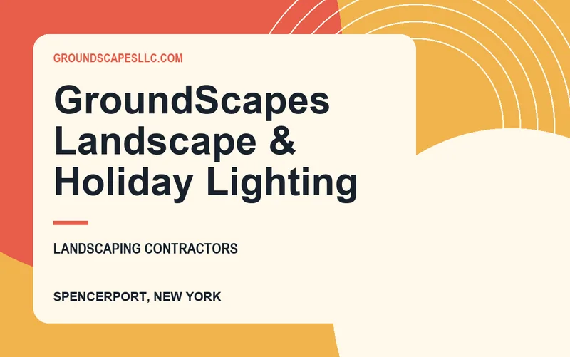 GroundScapes Landscape & Holiday Lighting in Spencerport, New York