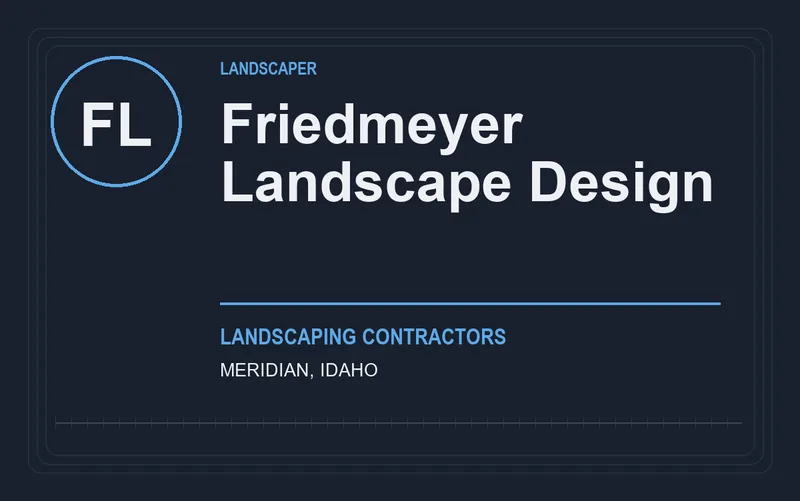Friedmeyer Landscape Design in Meridian, Idaho