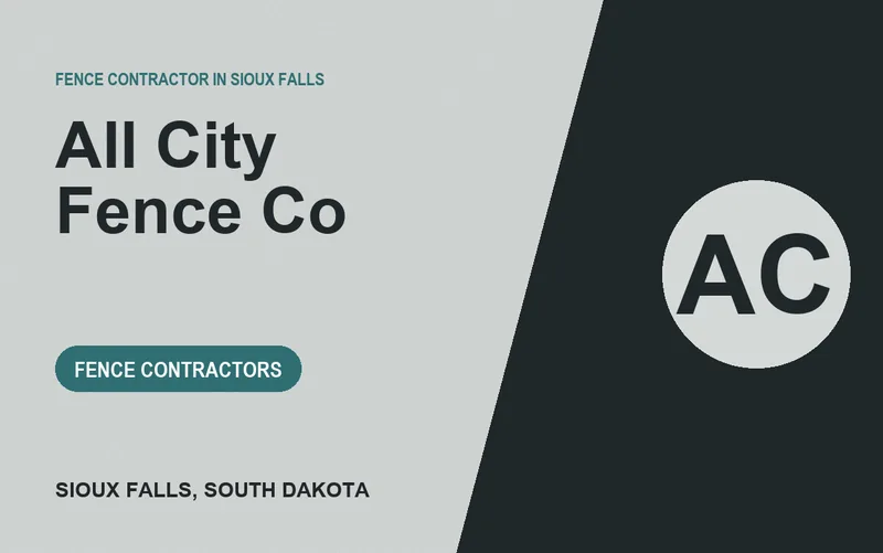 All City Fence Co in Sioux Falls, South Dakota
