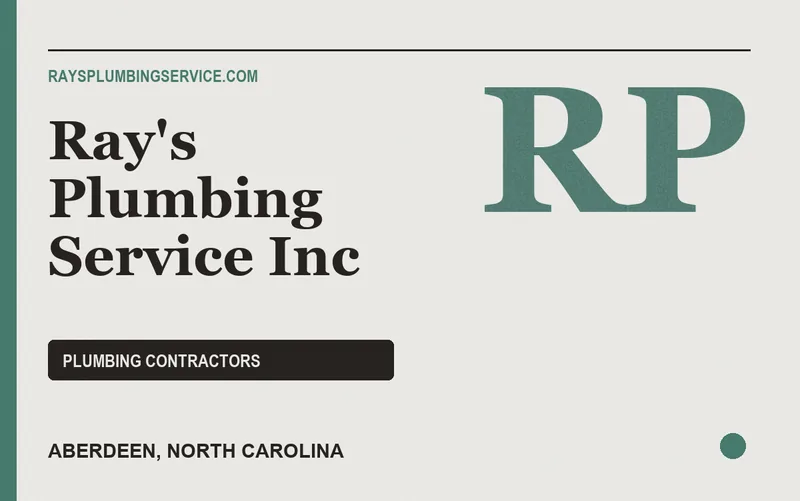 Ray's Plumbing Service Inc in Aberdeen, North Carolina