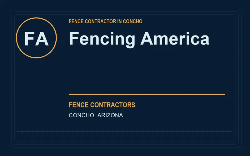 Fencing America in Concho, Arizona
