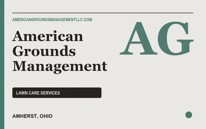 American Grounds Management in Amherst, Ohio