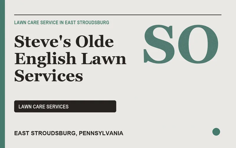 Steve's Olde English Lawn Services in East Stroudsburg, Pennsylvania