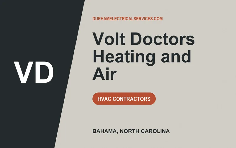 Volt Doctors Heating and Air in Bahama, North Carolina