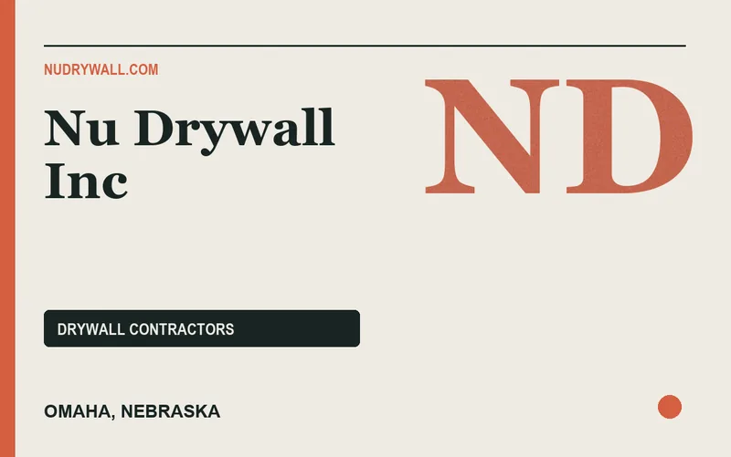 Nu Drywall Inc in Omaha, Nebraska