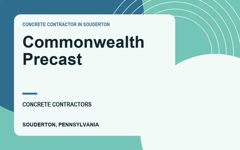 Commonwealth Precast in Souderton, Pennsylvania