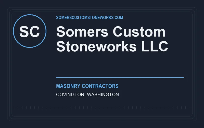 Somers Custom Stoneworks LLC in Covington, Washington