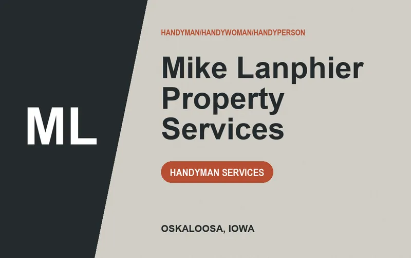 Mike Lanphier Property Services in Oskaloosa, Iowa