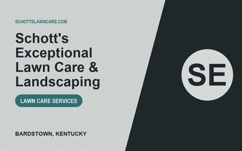 Schott's Exceptional Lawn Care & Landscaping in Bardstown, Kentucky