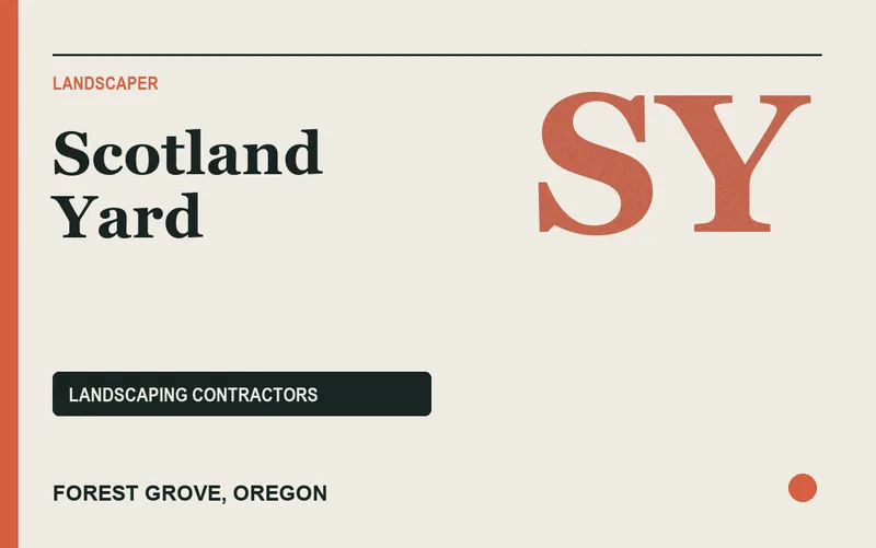 Scotland Yard in Forest Grove, Oregon