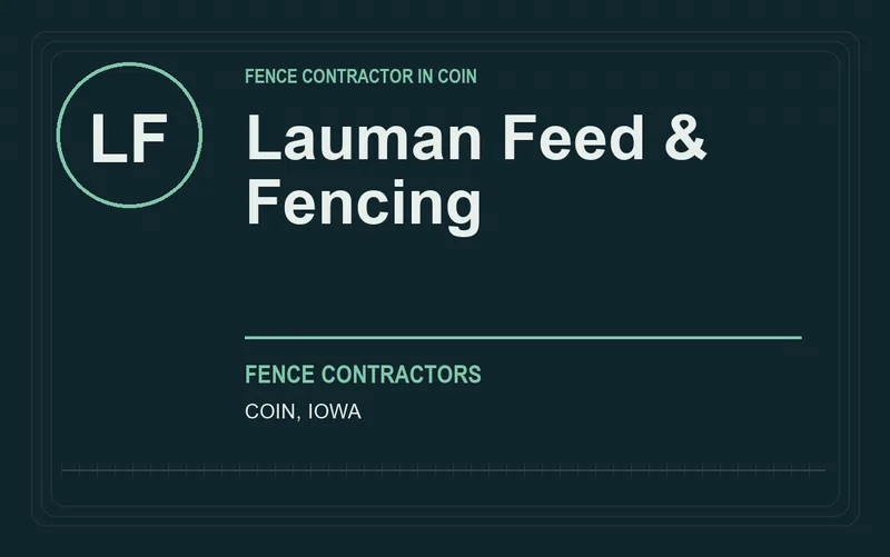 Lauman Feed & Fencing in Coin, Iowa