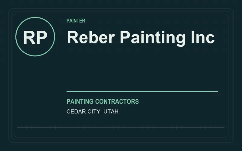 Reber Painting Inc in Cedar City, Utah