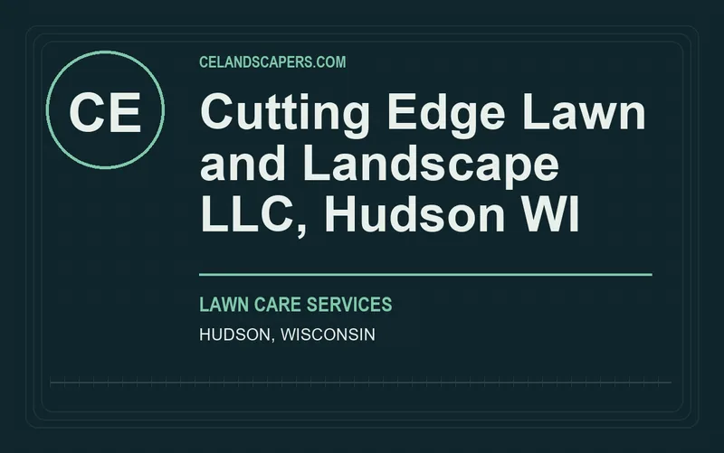 Cutting Edge Lawn and Landscape LLC, Hudson WI in Hudson, Wisconsin