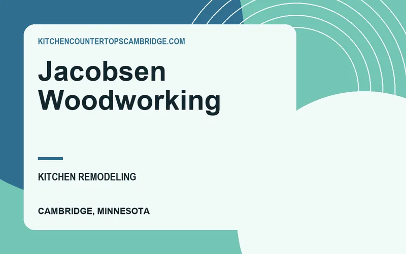 Jacobsen Woodworking in Cambridge, Minnesota