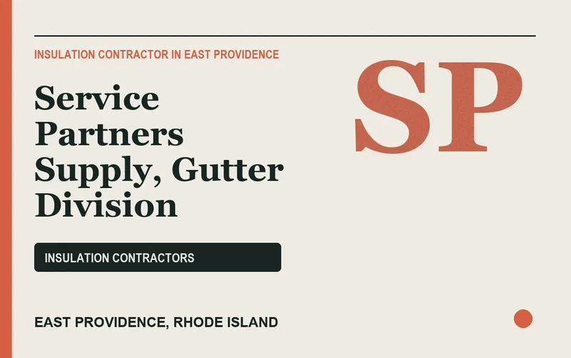 Service Partners Supply, Gutter Division in East Providence, Rhode Island